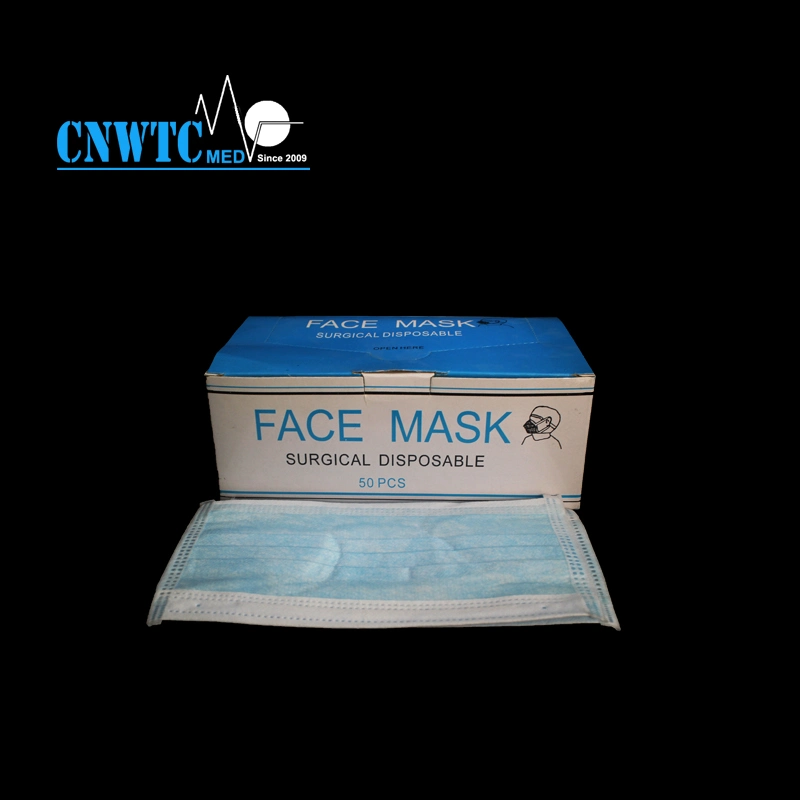 Disposables Civil Use Earloop Non Woven 3 Ply Face Mask